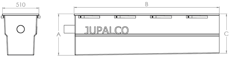 Hiekanerotuskanaali Jupalco